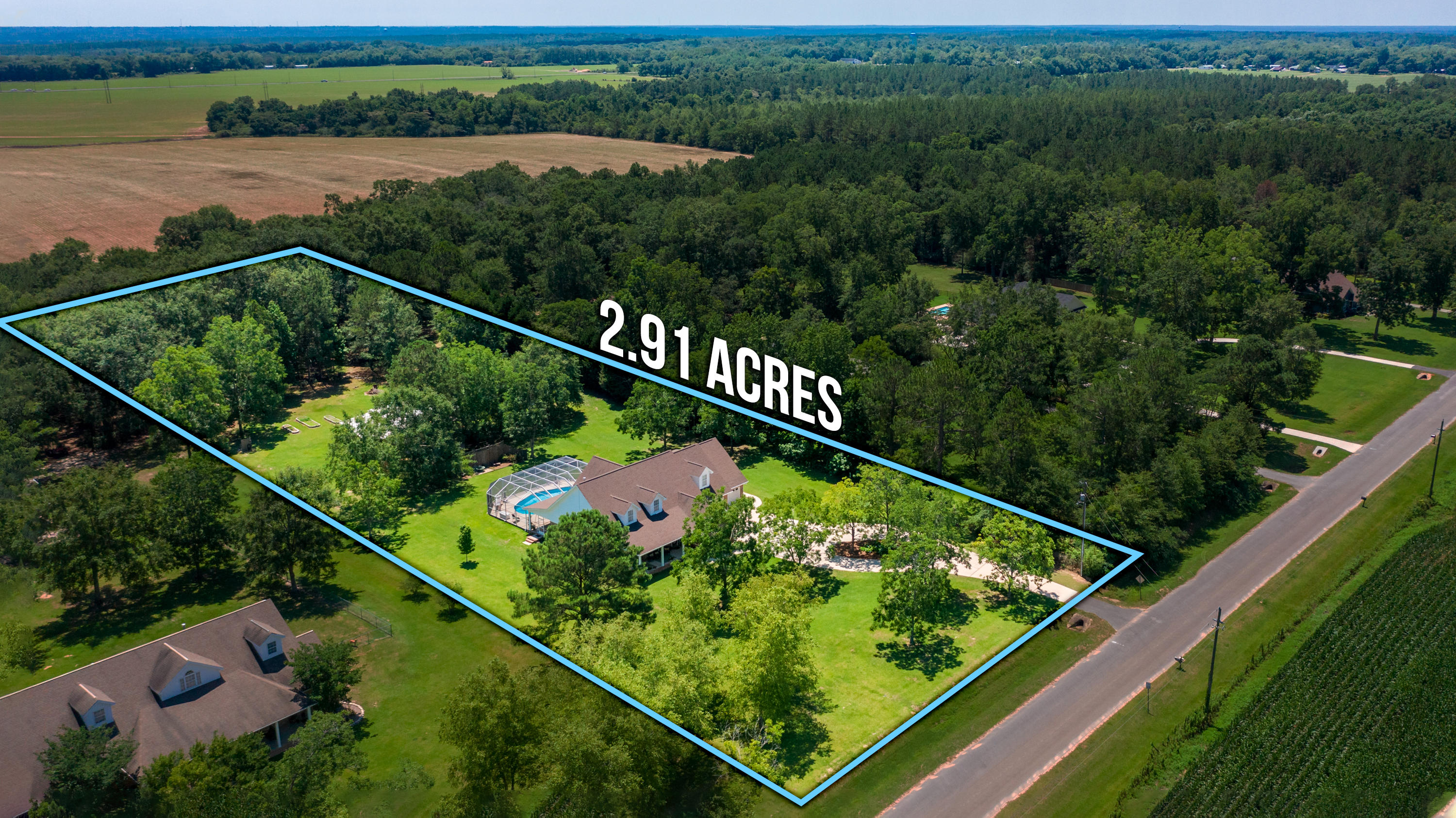 5985 Jack Stokes Road Baker, FL 32531 - Photo 58 of 63 an outdoor view with a garden