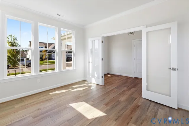 a view of livingroom with hardwood