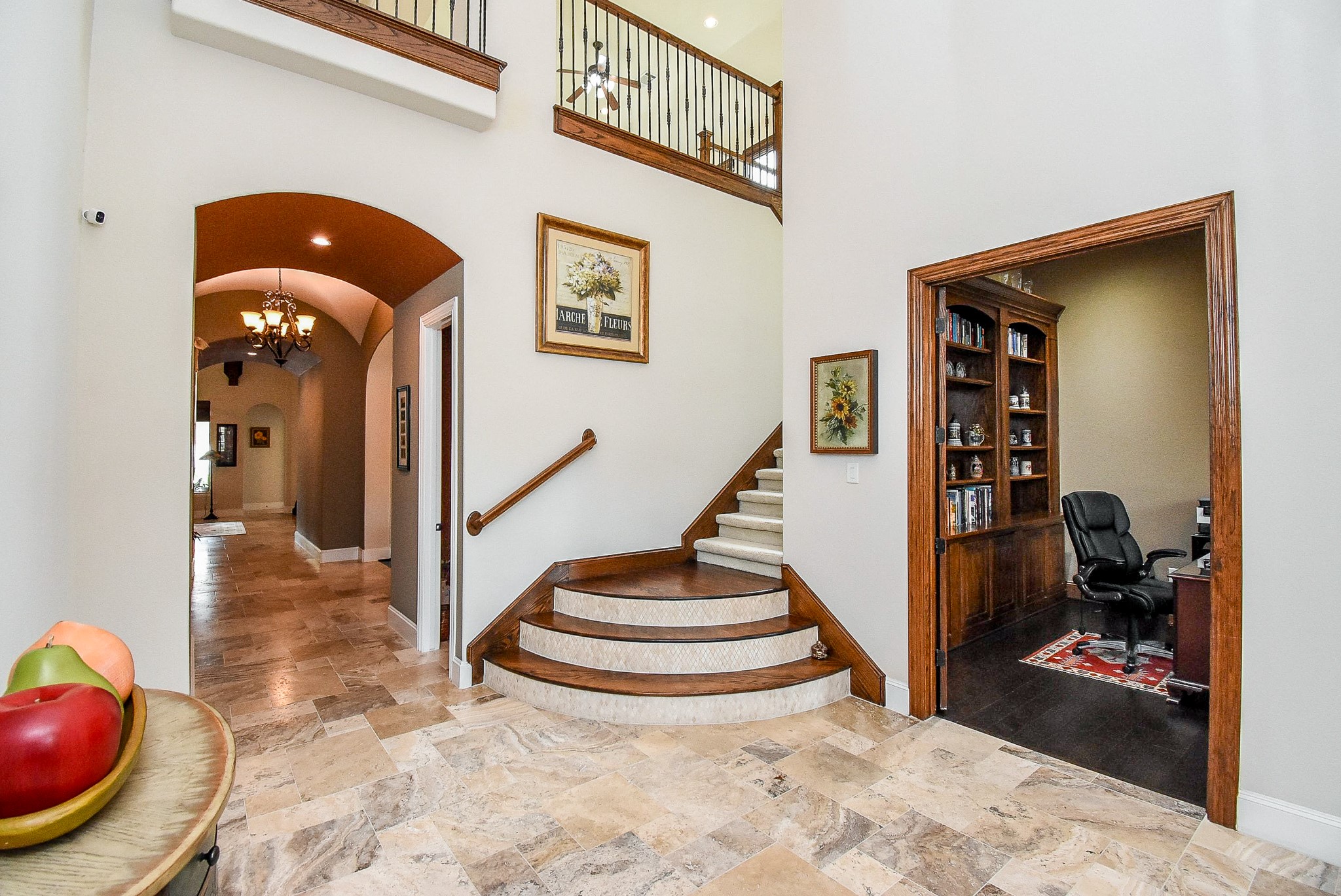 27427 Guthrie Ridge Lane Katy, TX 77494 - Photo 7 of 48 a view of a hallway with closet and a chandelier