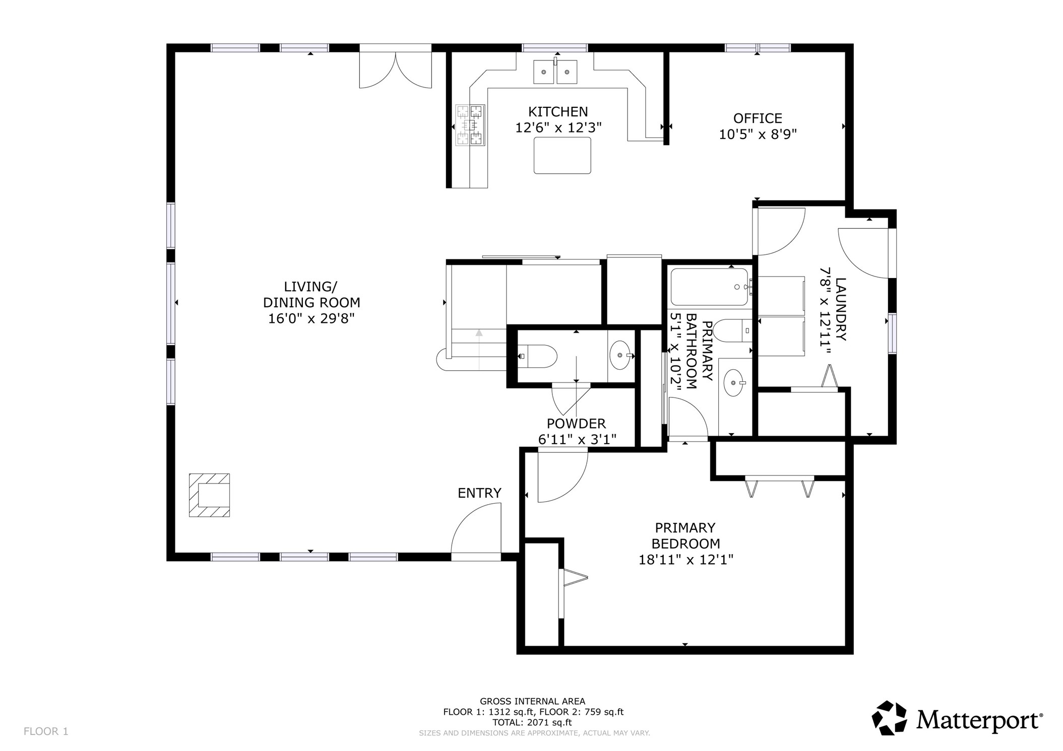1100 Martindale Falls Road Martindale, TX 78655 - Photo 30 of 31 View of property floor plan