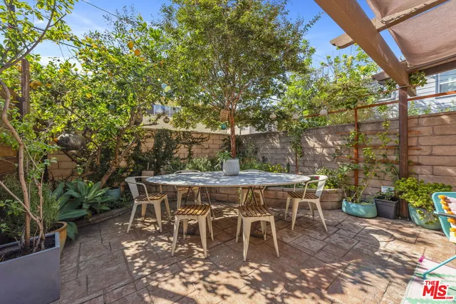 a house with trees in front of it