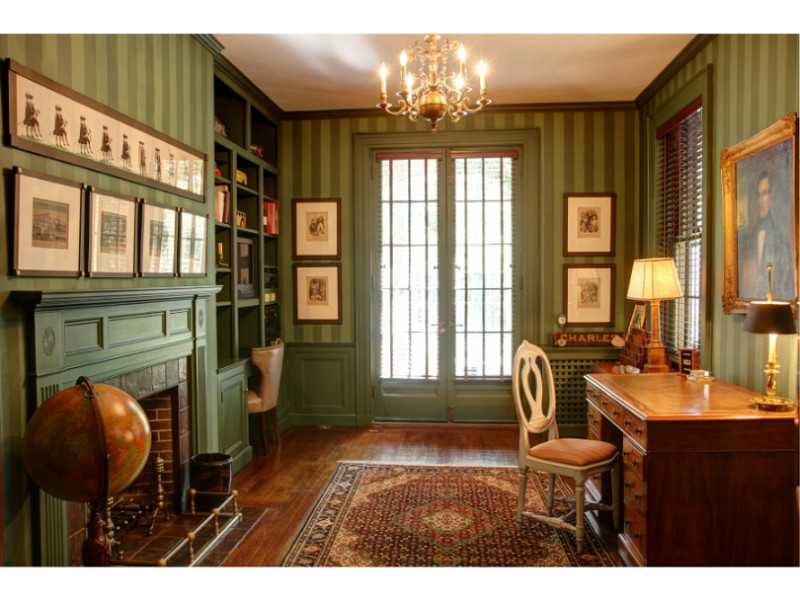 59 Manning Street Providence, RI 02906 - Photo 4 of 25 Studio/Study/Office. Library with fireplace