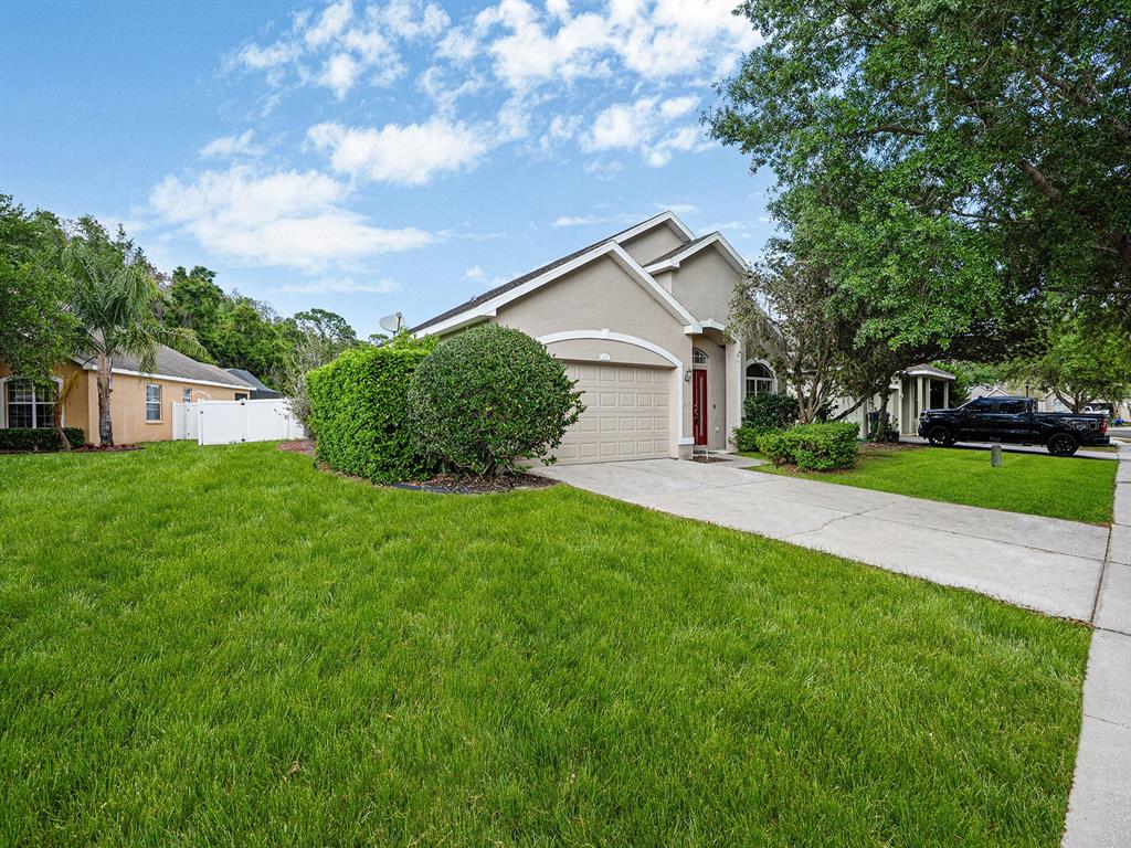 11713 Colony Lakes Boulevard New Port Richey, FL 34654 - Photo 2 of 38 a front view of house with yard and green space