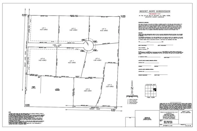 $84,900 | Lot 3 Hope Lane, Odessa, MO 64076