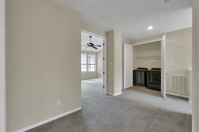 a view of empty room