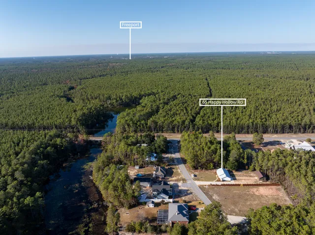 $519,900 | 65 Happy Hollow Road, Freeport, FL 32439