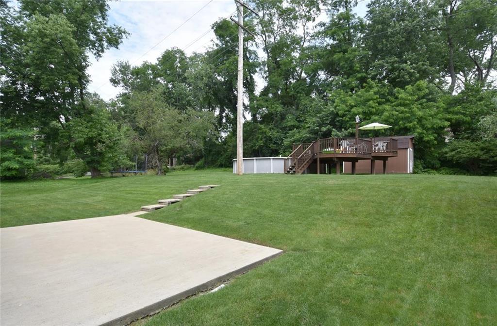 2356 Cramden Road Pittsburgh, PA 15241 - Photo 24 of 25 What a yard...what a home..enjoy your outdoor living with this 24' x 15' concrete patio! Enjoy the 2 tiered back yard and 35' round pool. Relax on the 21' x 19' custom deck and furniture and store your belongings in the 16' x 10' shed!