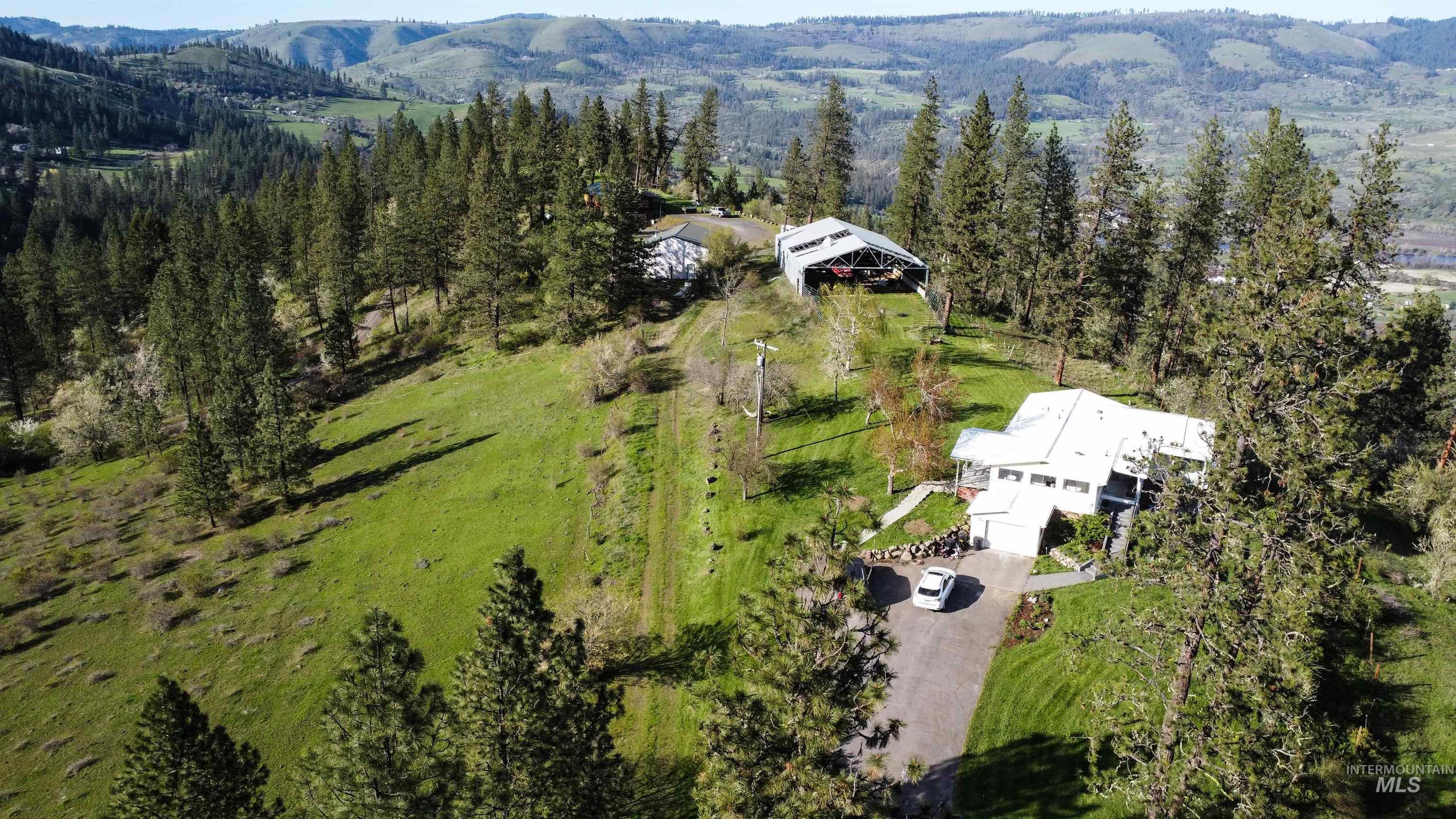 3230 Highway 64 Kamiah, ID 83536 - Photo 27 of 50 Aerial view of mountains