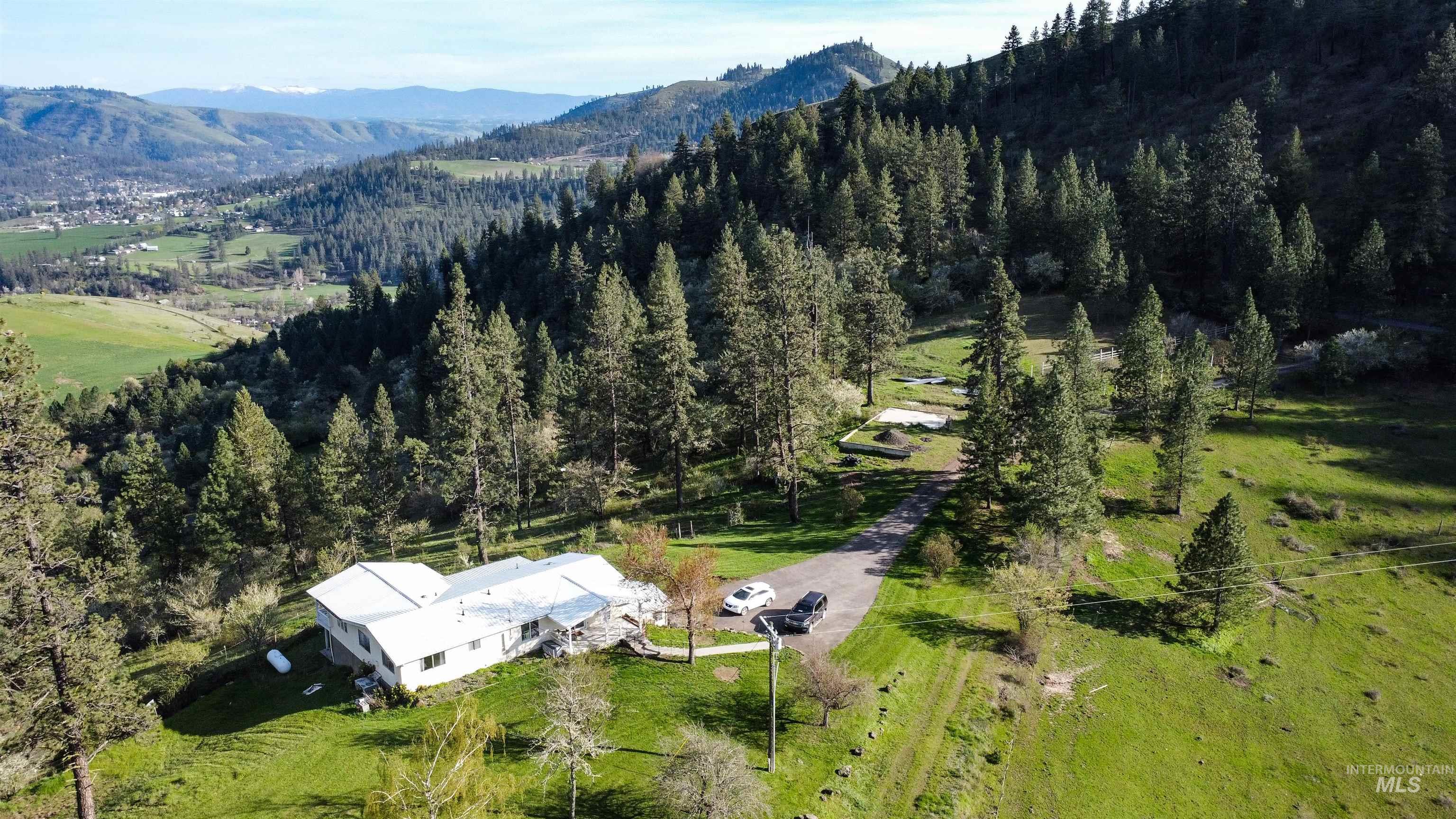 3230 Highway 64 Kamiah, ID 83536 - Photo 29 of 50 Aerial view of a mountain backdrop
