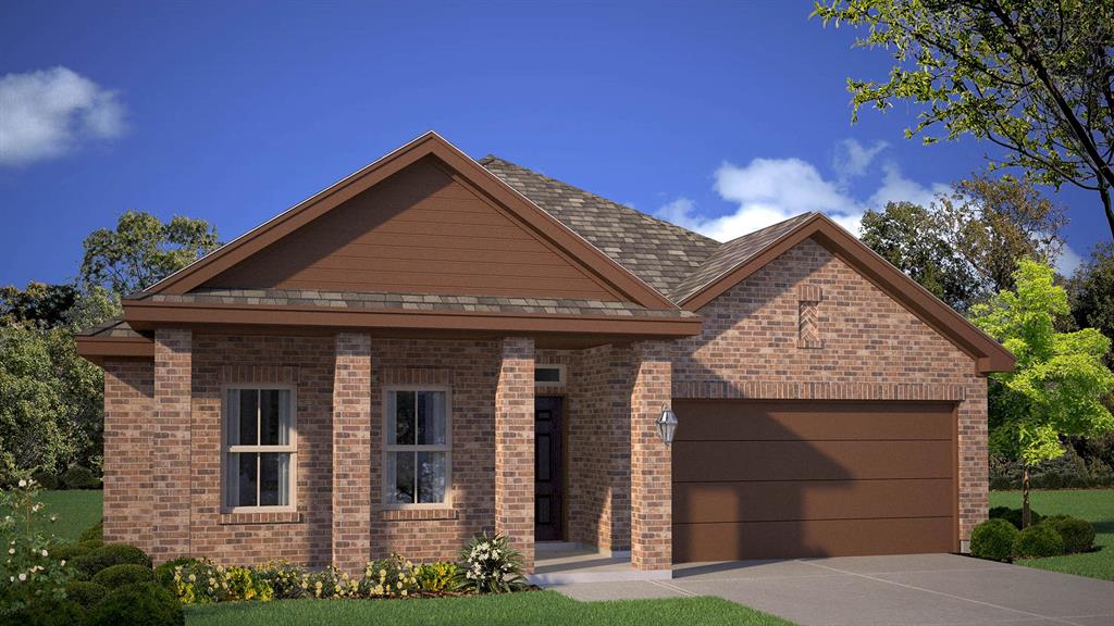 1227 Patti Lane Decatur, TX 76234 - Photo 1 of 1 Front Elevation-D.R. Horton's Starkville floor plan elevation-I -All Home and community information, including pricing, included features, terms, availability and amenities, are subject to change at any time without notice or obligation. All Drawings, pictures, photographs, video, square footages, floor plans, elevations, features, colors and sizes are approximate for illustration purposes only and will vary from the homes as built.