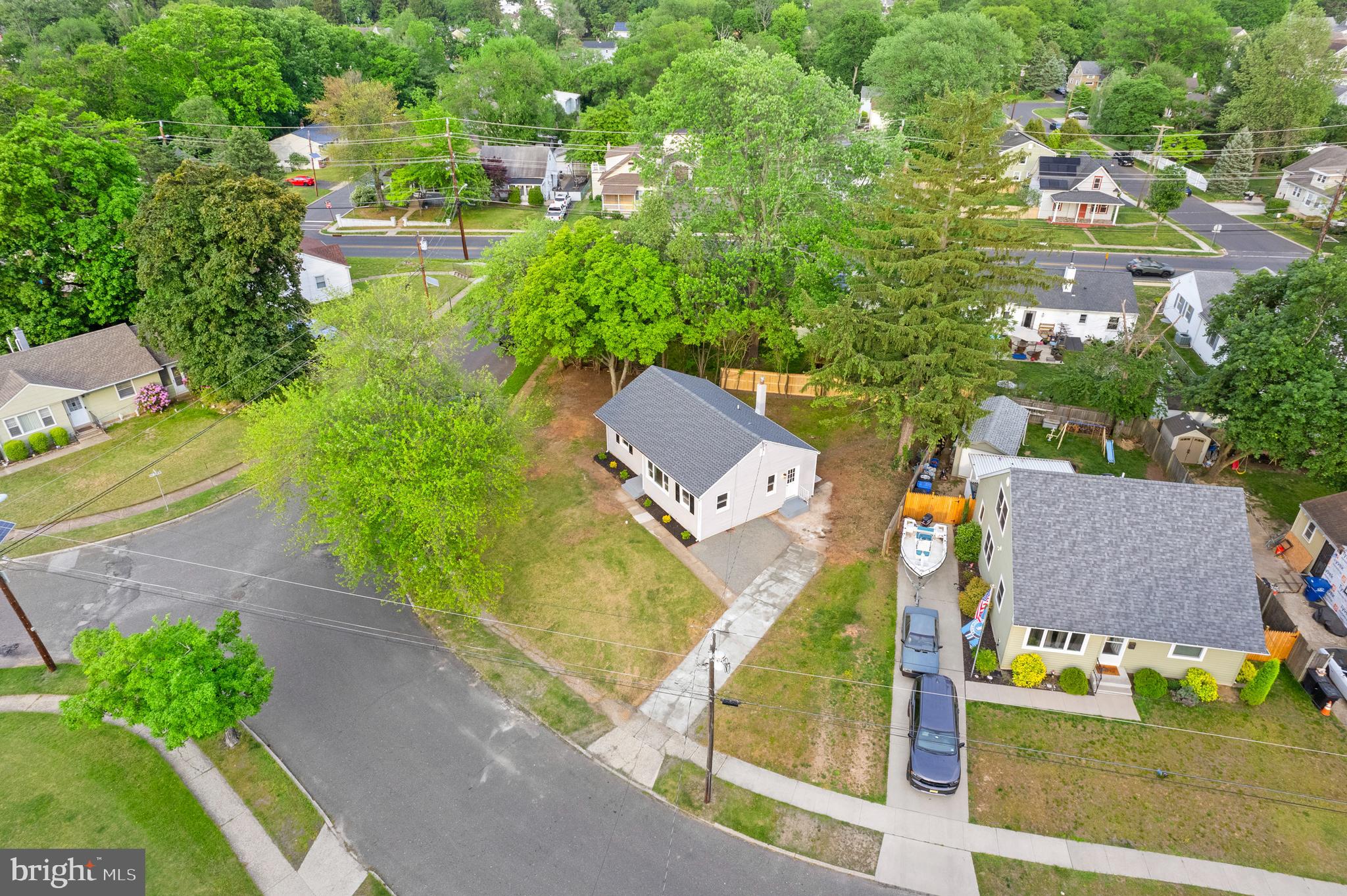 1 Gainor Avenue Maple Shade, NJ 08052 - Photo 23 of 27 an aerial view of a house with a garden