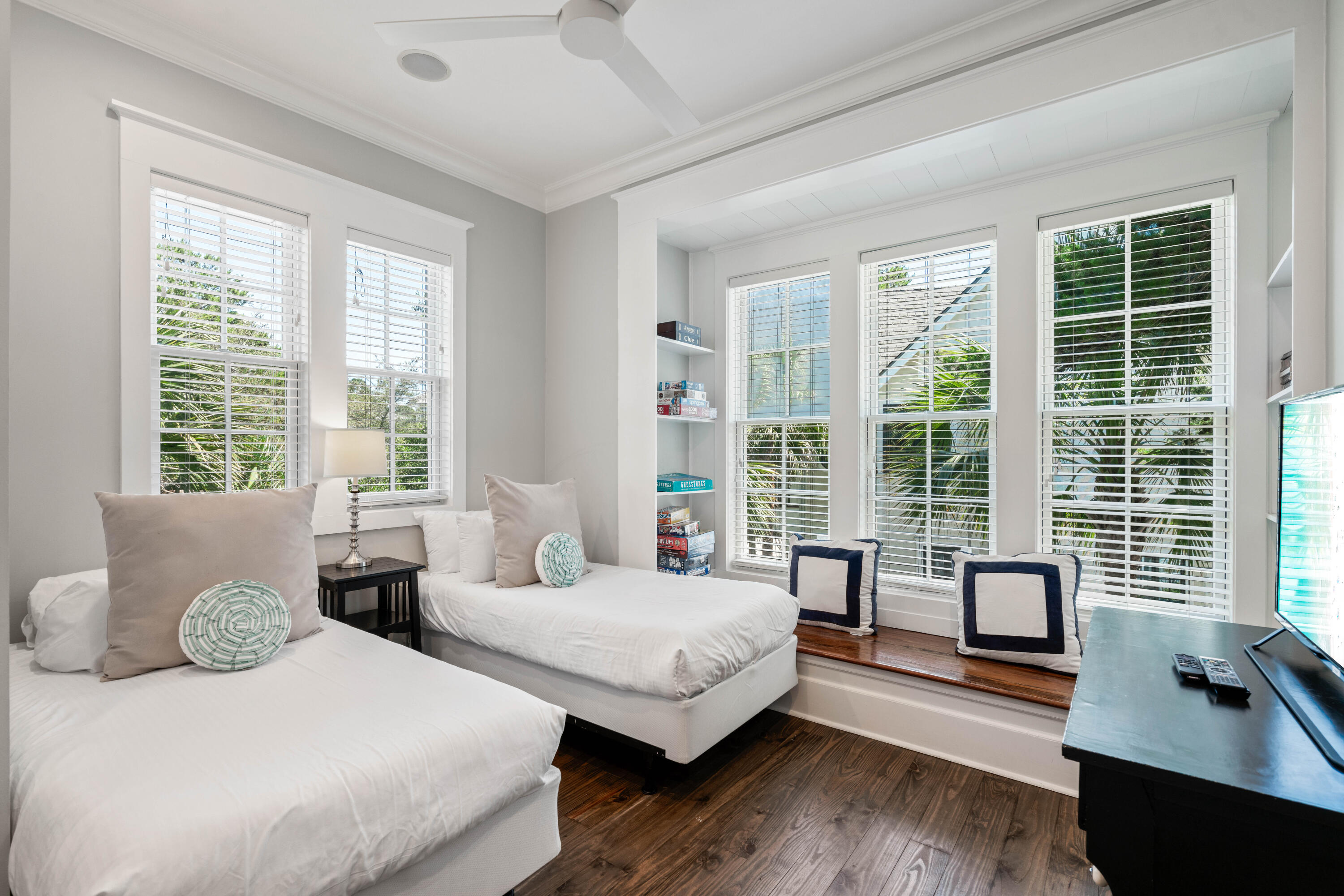 148 Coopersmith Lane Inlet Beach, FL 32461 - Photo 55 of 82 a bedroom with two beds and large window