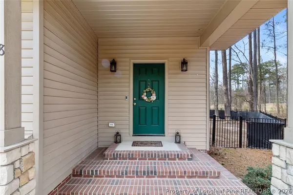 a view of a house with a door