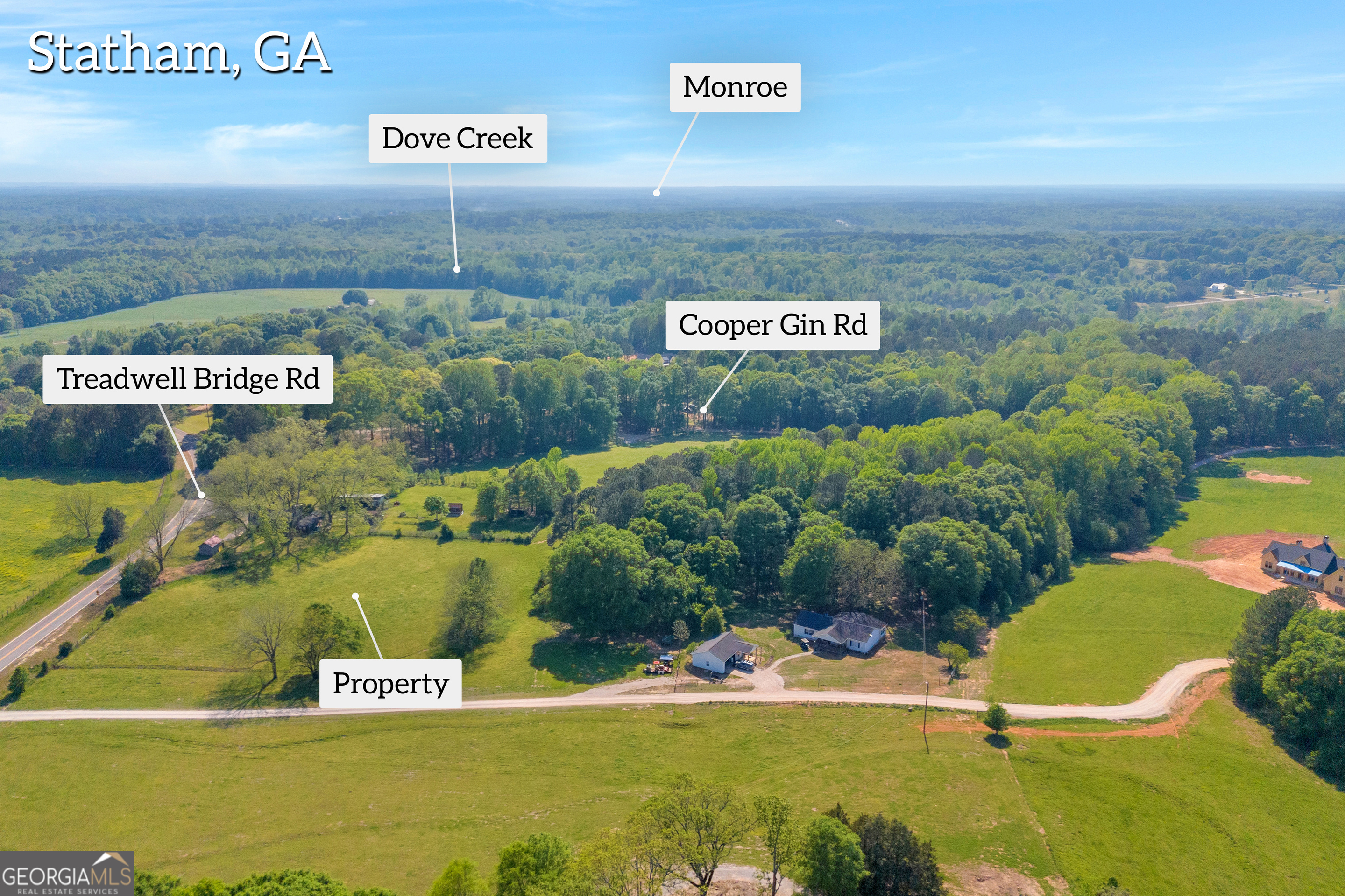 0 Treadwell Bridge Road Statham, GA 30666 - Photo 9 of 10 a view of an outdoor space