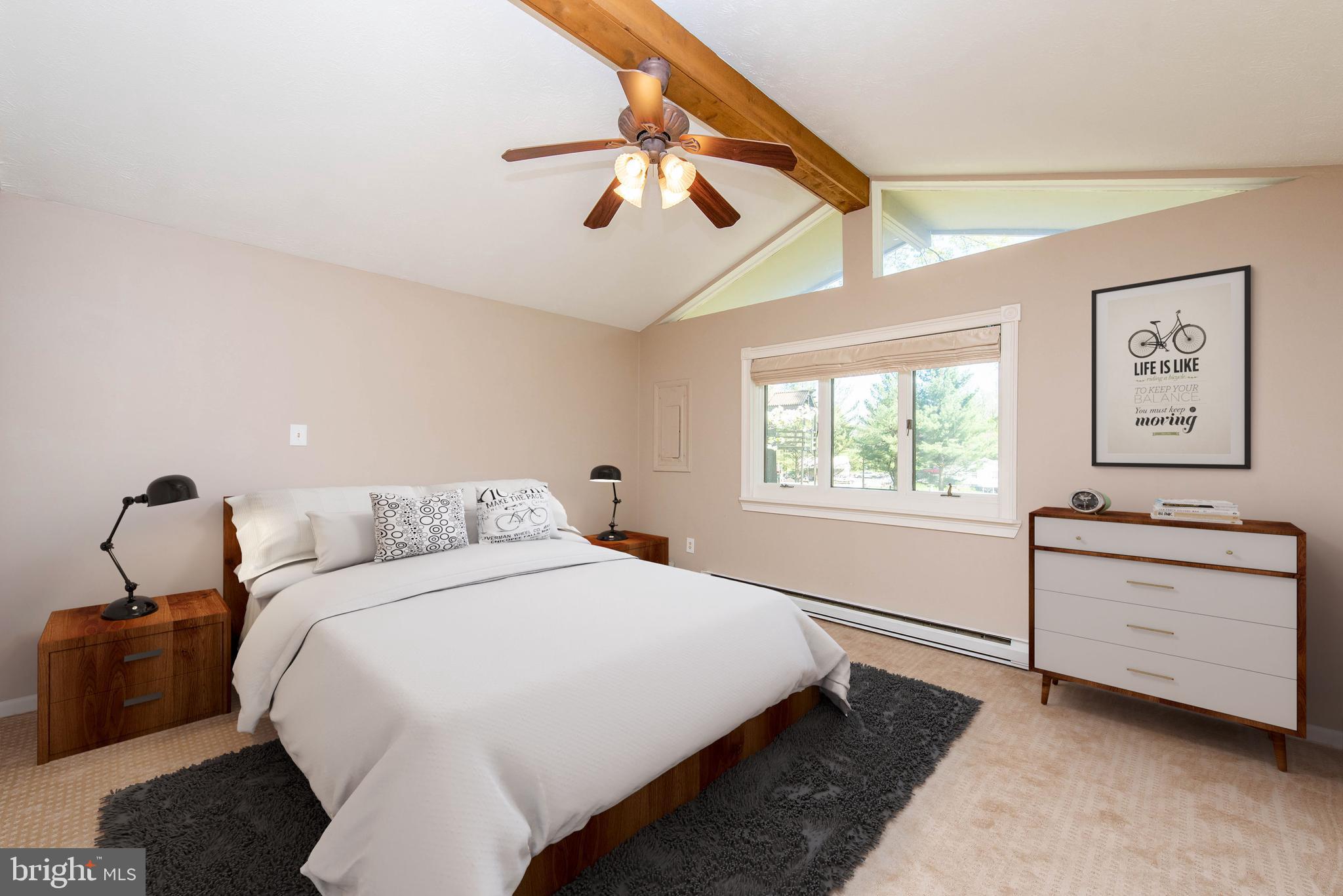 Virtually Staged Owner's Bedroom