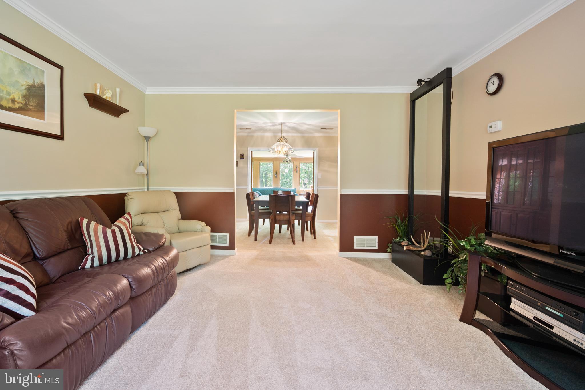 11503 Vale Road Oakton, VA 22124 - Photo 10 of 43 LIVING ROOM TO DINING ROOM