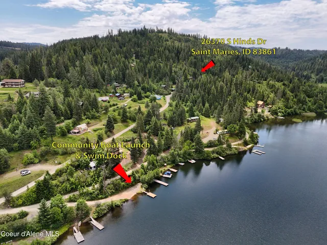 $460,000 | 26370 South Hinds Drive, St. Maries, ID 83861