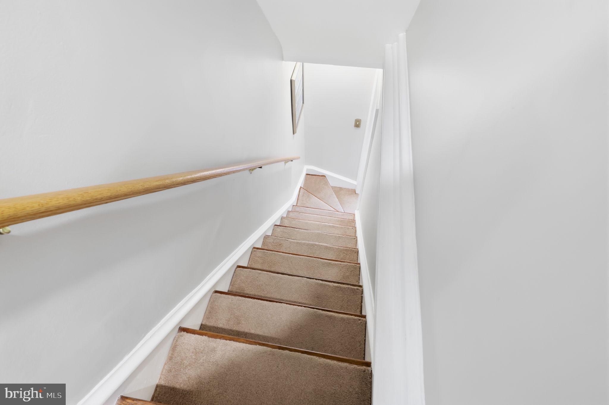 719 Winding Road Jenkintown, PA 19046 - Photo 52 of 71 Back Staircase from 2nd Floor to Kitchen
