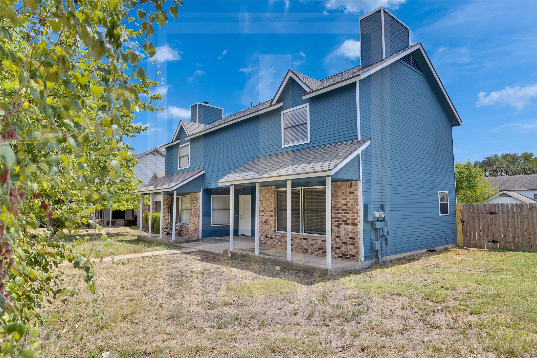 2905 West Slaughter Lane, Unit A Austin, TX 78748 - Photo 1 of 1 front view of a house with a yard