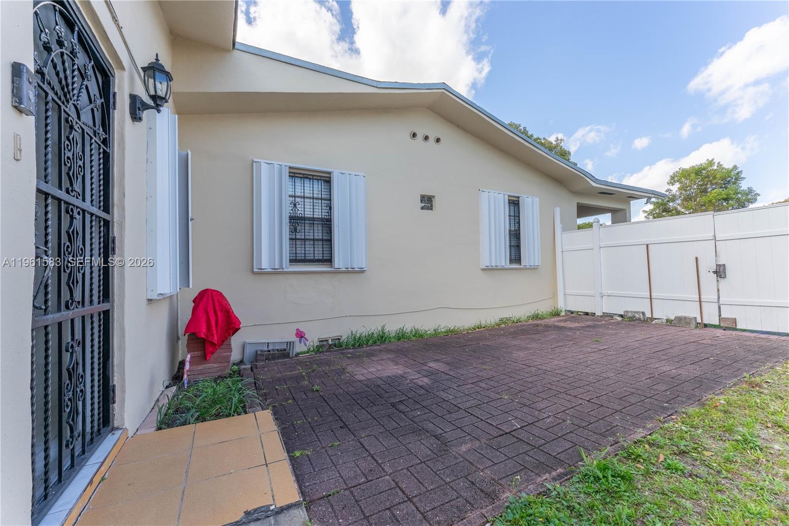 4350 Southwest 5th Street Miami, FL 33134 - Photo 4 of 13 Private gated patio area next to entrance