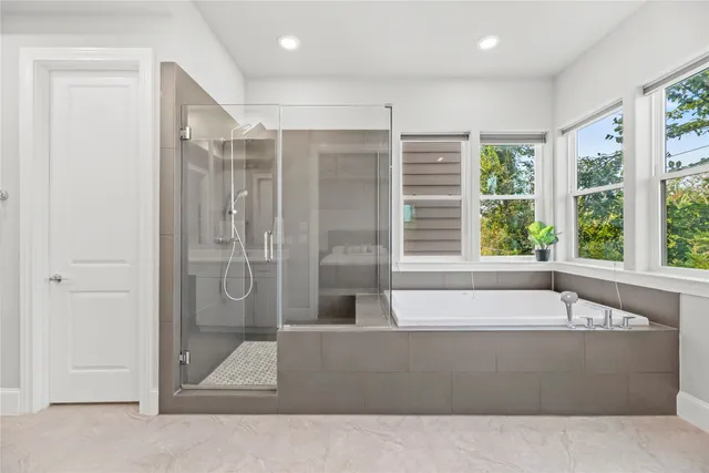 a view of a storage and utility room in a room
