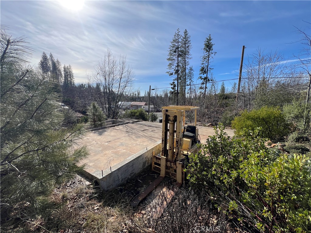 16090 Maple Street Cobb, CA 95426 - Photo 6 of 8 a view of a backyard with plants and a patio