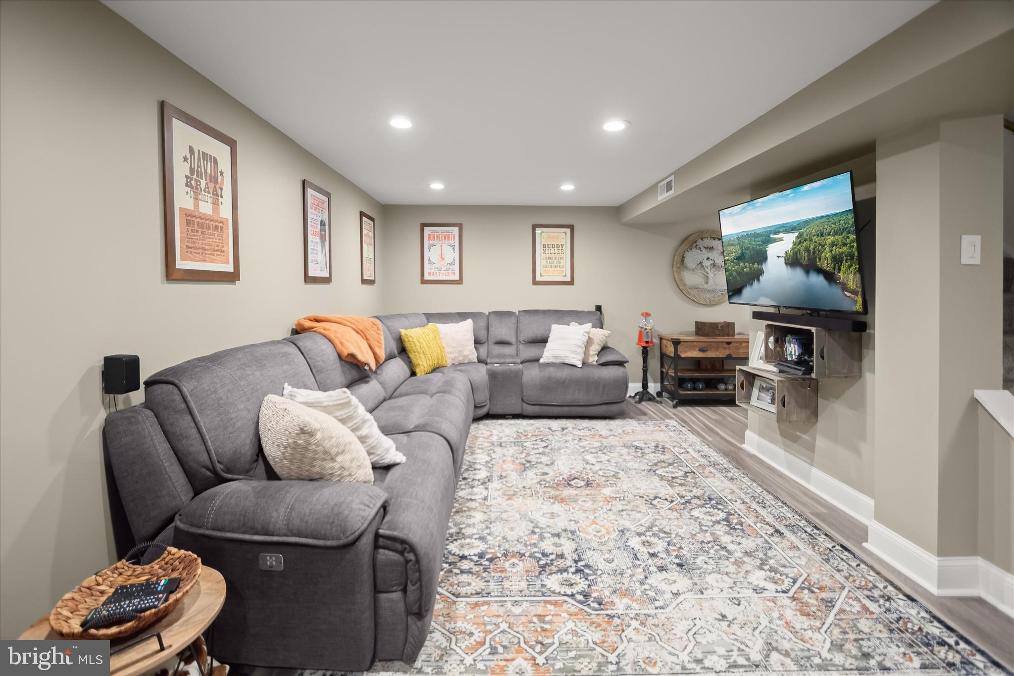 7905 East Riverside Drive Pasadena, MD 21122 - Photo 26 of 42 Lower Level Recreation Room