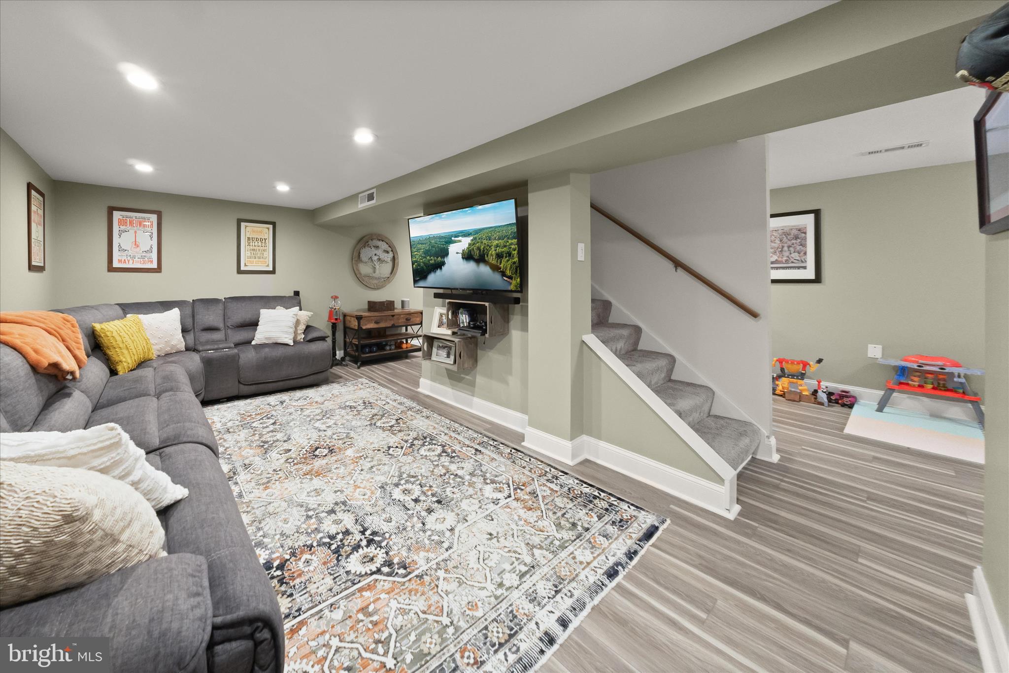 7905 East Riverside Drive Pasadena, MD 21122 - Photo 27 of 42 Lower Level Recreation Room