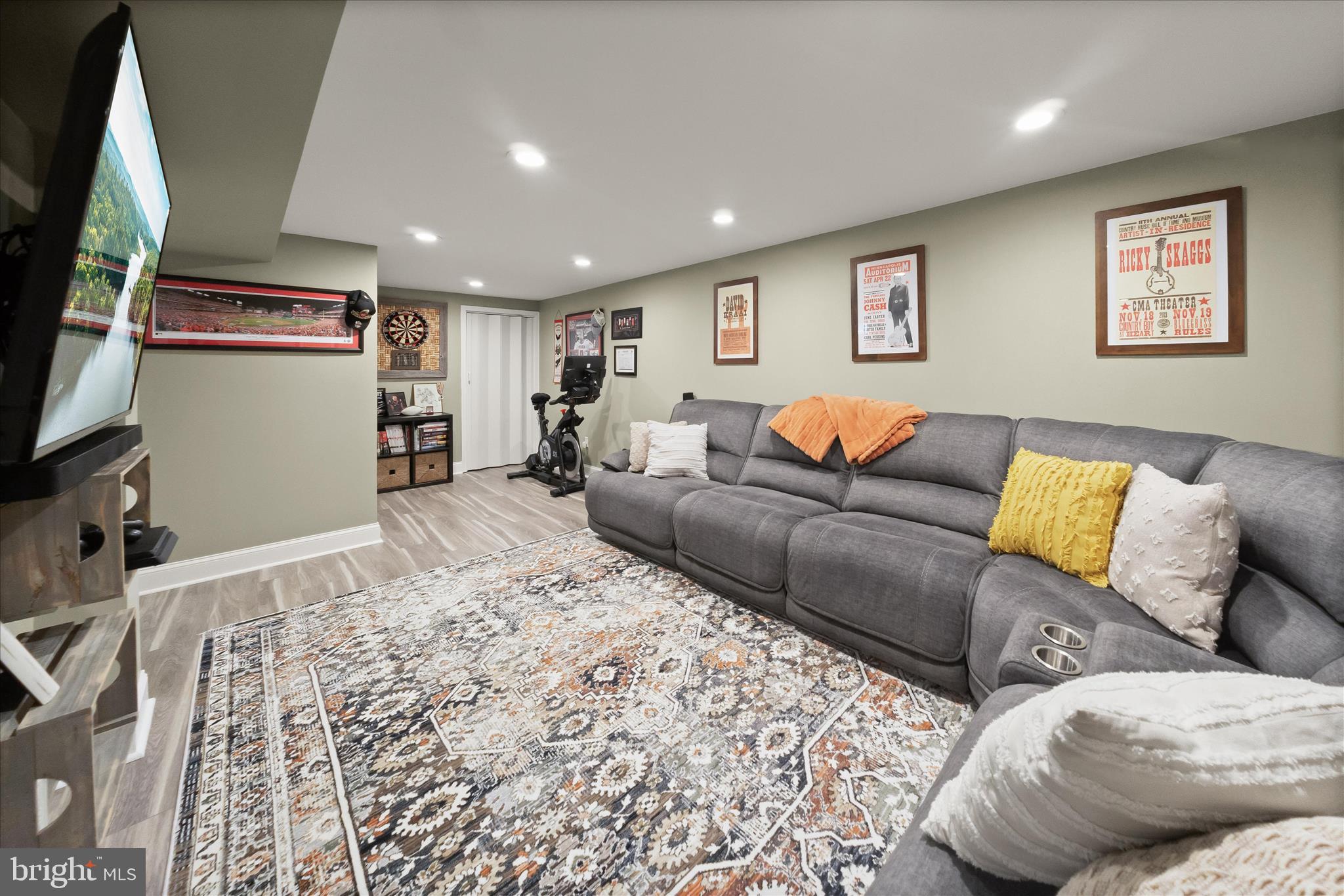 7905 East Riverside Drive Pasadena, MD 21122 - Photo 28 of 42 Lower Level Recreation Room