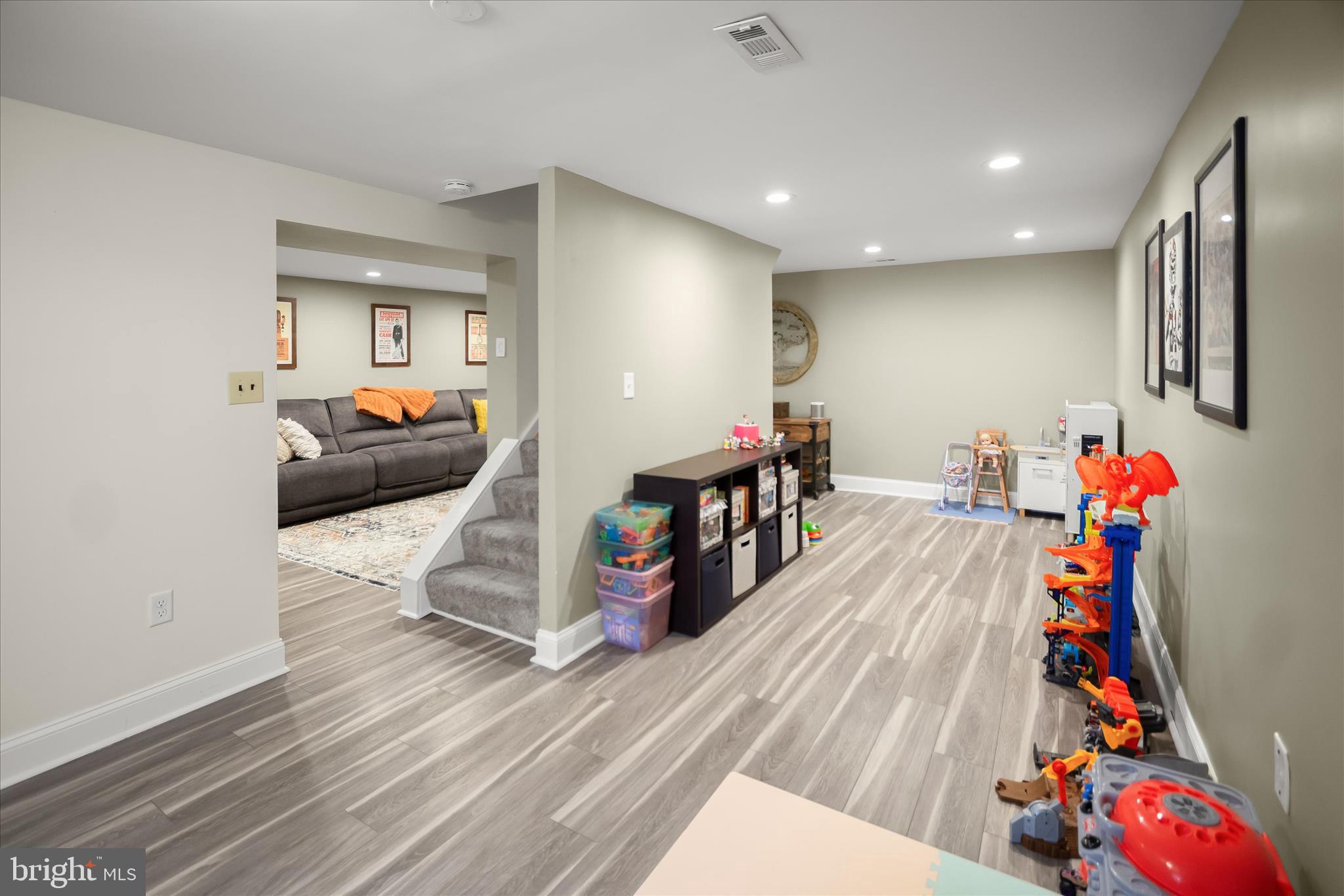 7905 East Riverside Drive Pasadena, MD 21122 - Photo 30 of 42 Lower Level Recreation Room