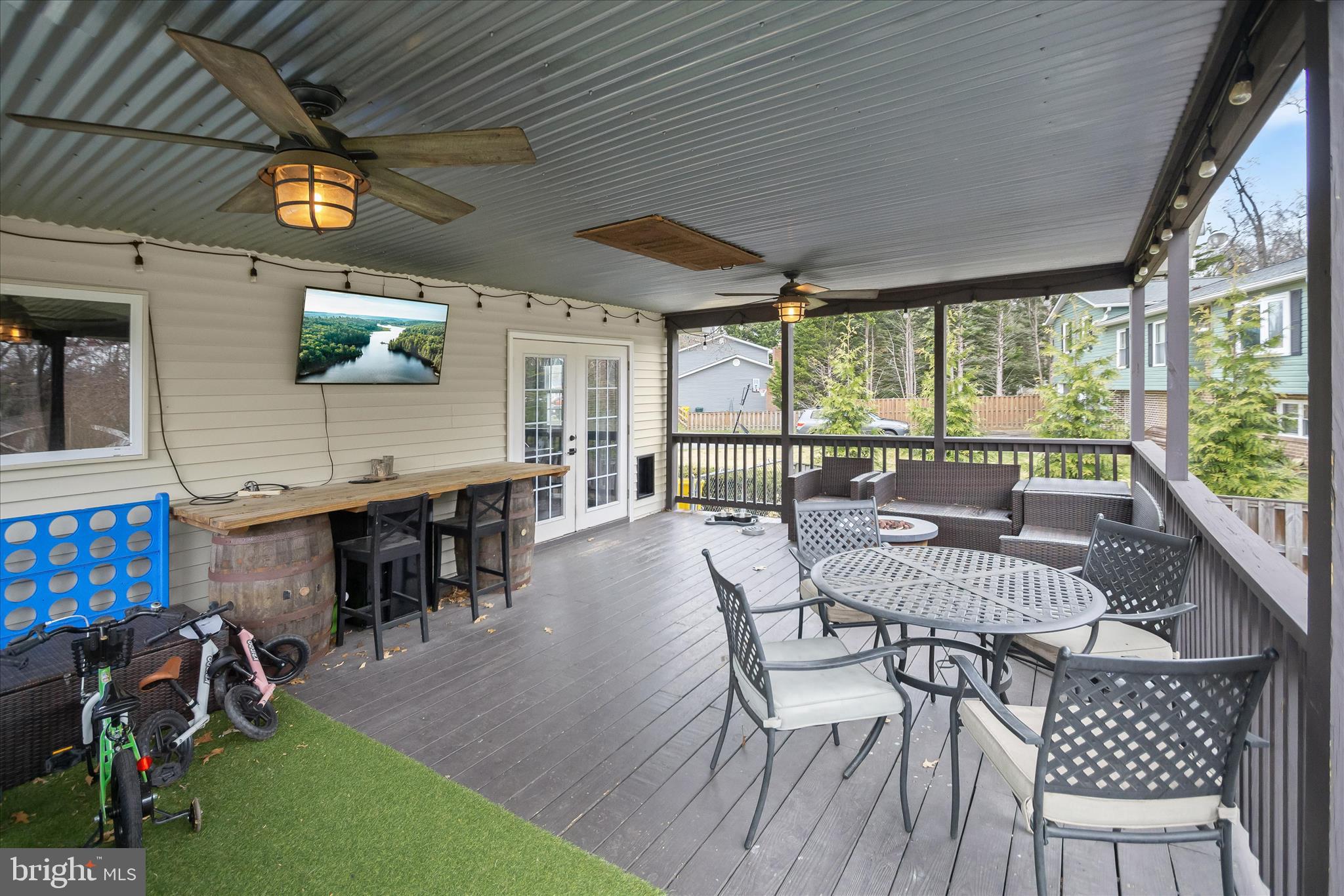 7905 East Riverside Drive Pasadena, MD 21122 - Photo 34 of 42 Covered Porch and Deck