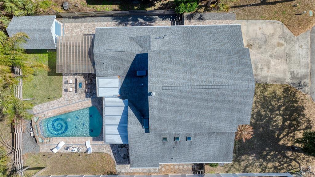 1127 Indigo Road Ormond Beach, FL 32174 - Photo 93 of 94 an aerial view of residential houses with outdoor space