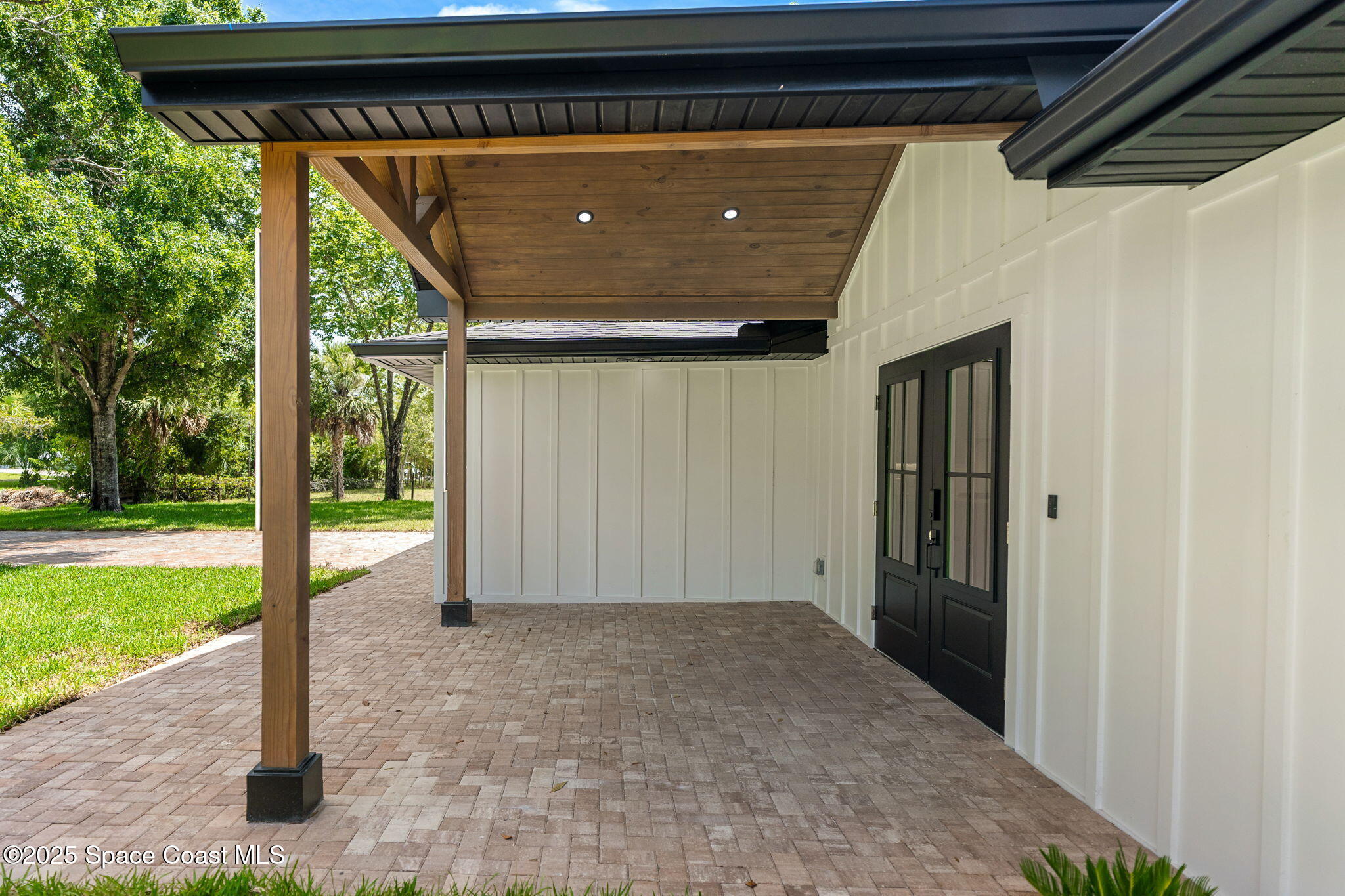 4313 Country Road Melbourne, FL 32934 - Photo 50 of 58 a view of backyard with green space