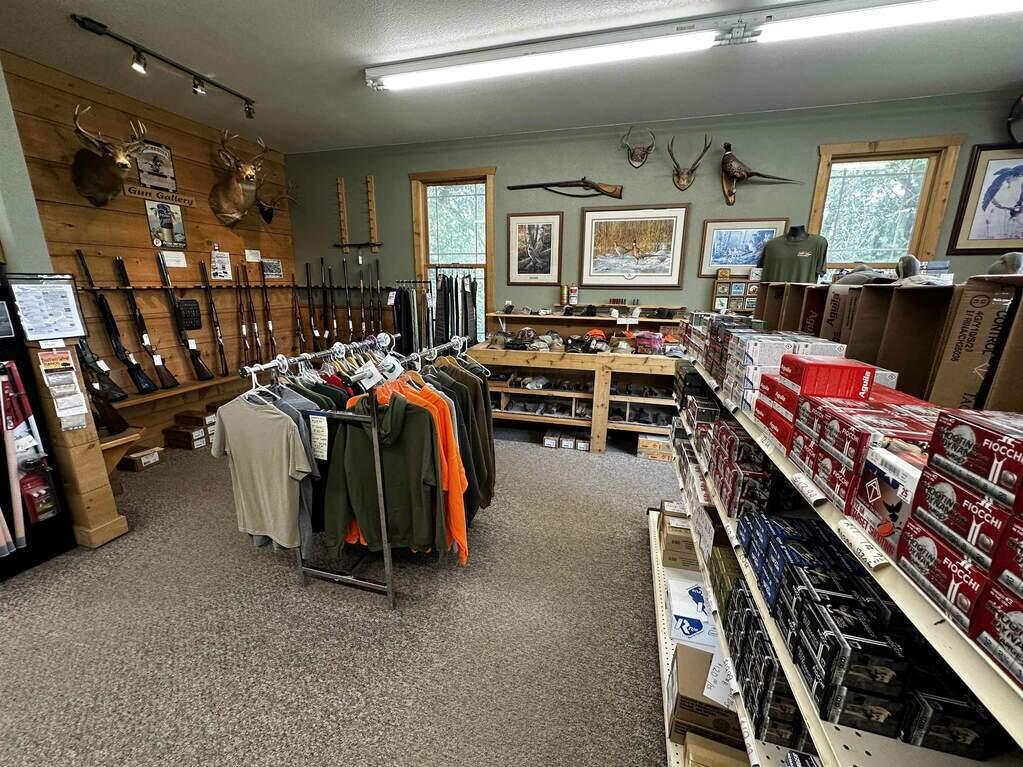 N865 County Road West Ashford, WI 53010 - Photo 32 of 46 The Pro Shop with Gunsmith sells guns, ammunition, hunting and shooting supplies