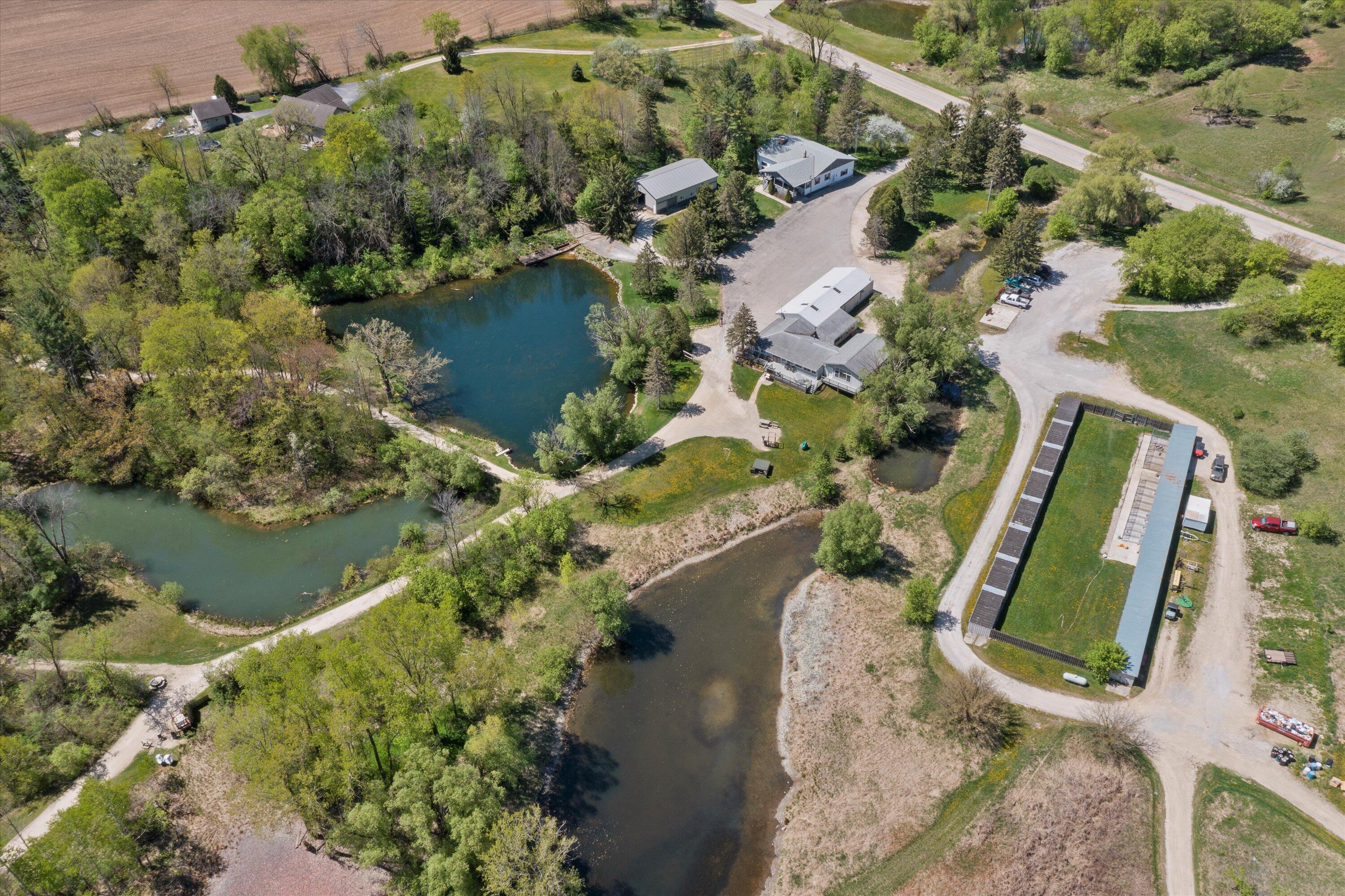 N865 County Road West Ashford, WI 53010 - Photo 43 of 46 Aerial Overview
