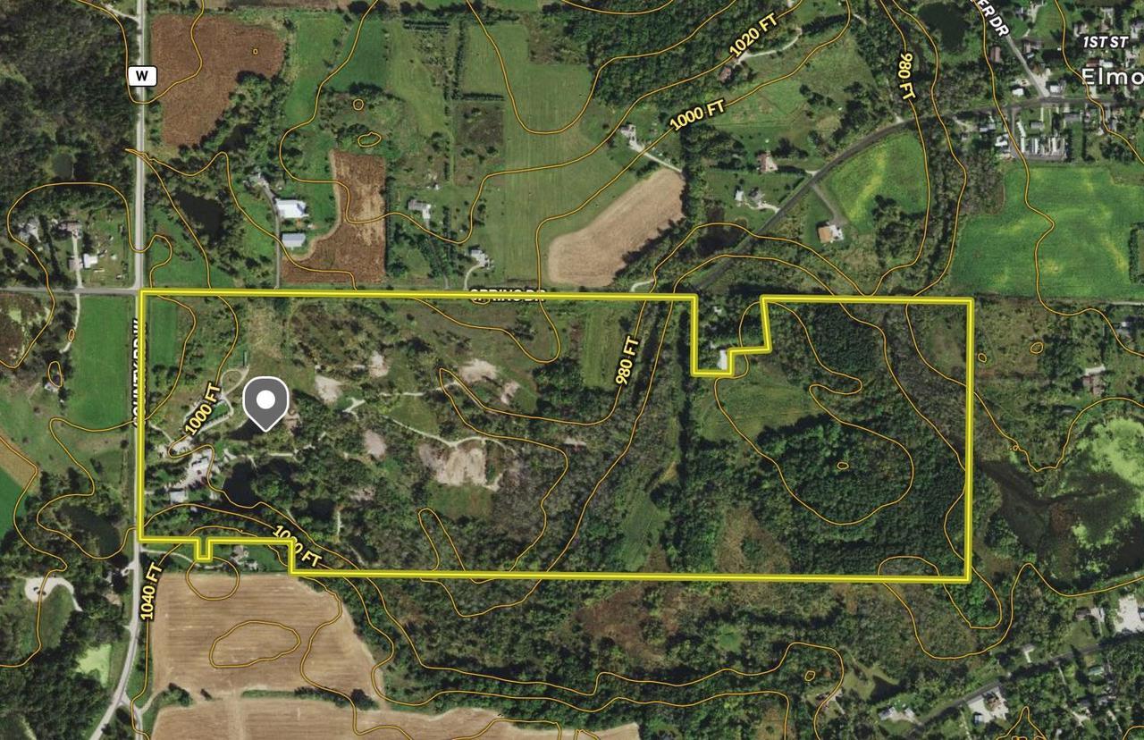 N865 County Road West Ashford, WI 53010 - Photo 44 of 46 Property Map