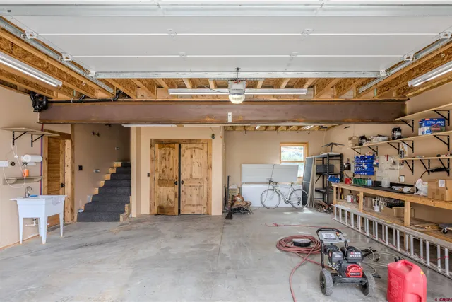 a view of a room with lots of furniture and toys