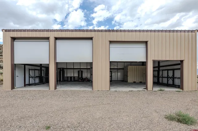 an empty room with closet