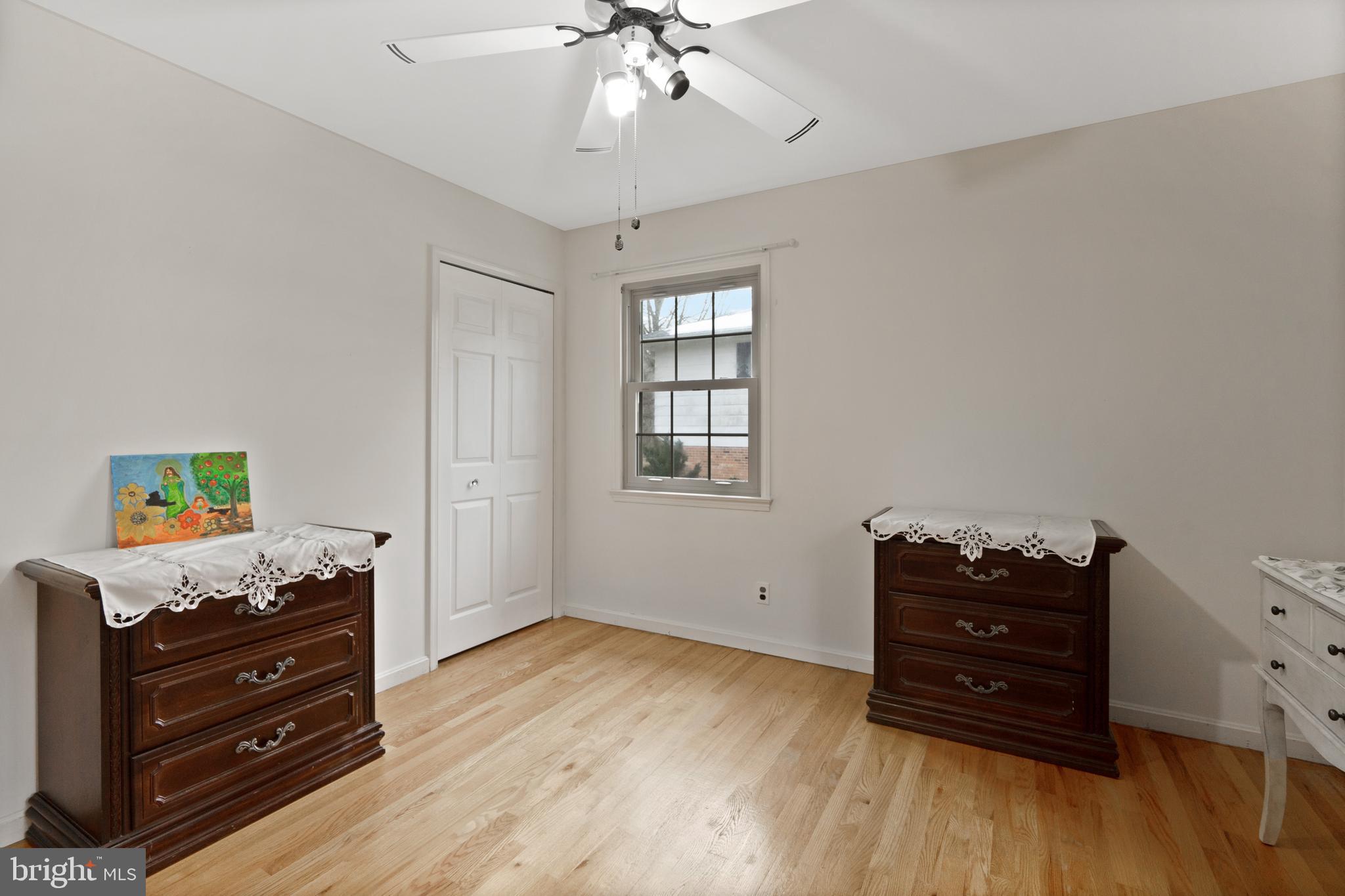 8702 Gateshead Road Alexandria, VA 22309 - Photo 17 of 42 workspace with wooden floor
