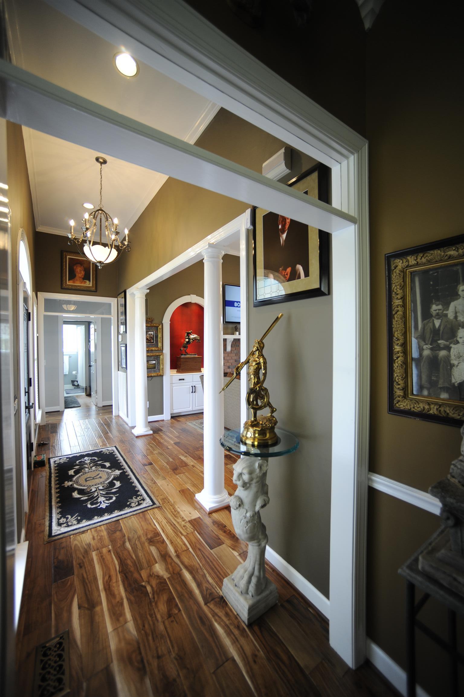 2186 H York Road Pleasant View, TN 37146 - Photo 17 of 30 a view of a hallway with a dining table & chairs