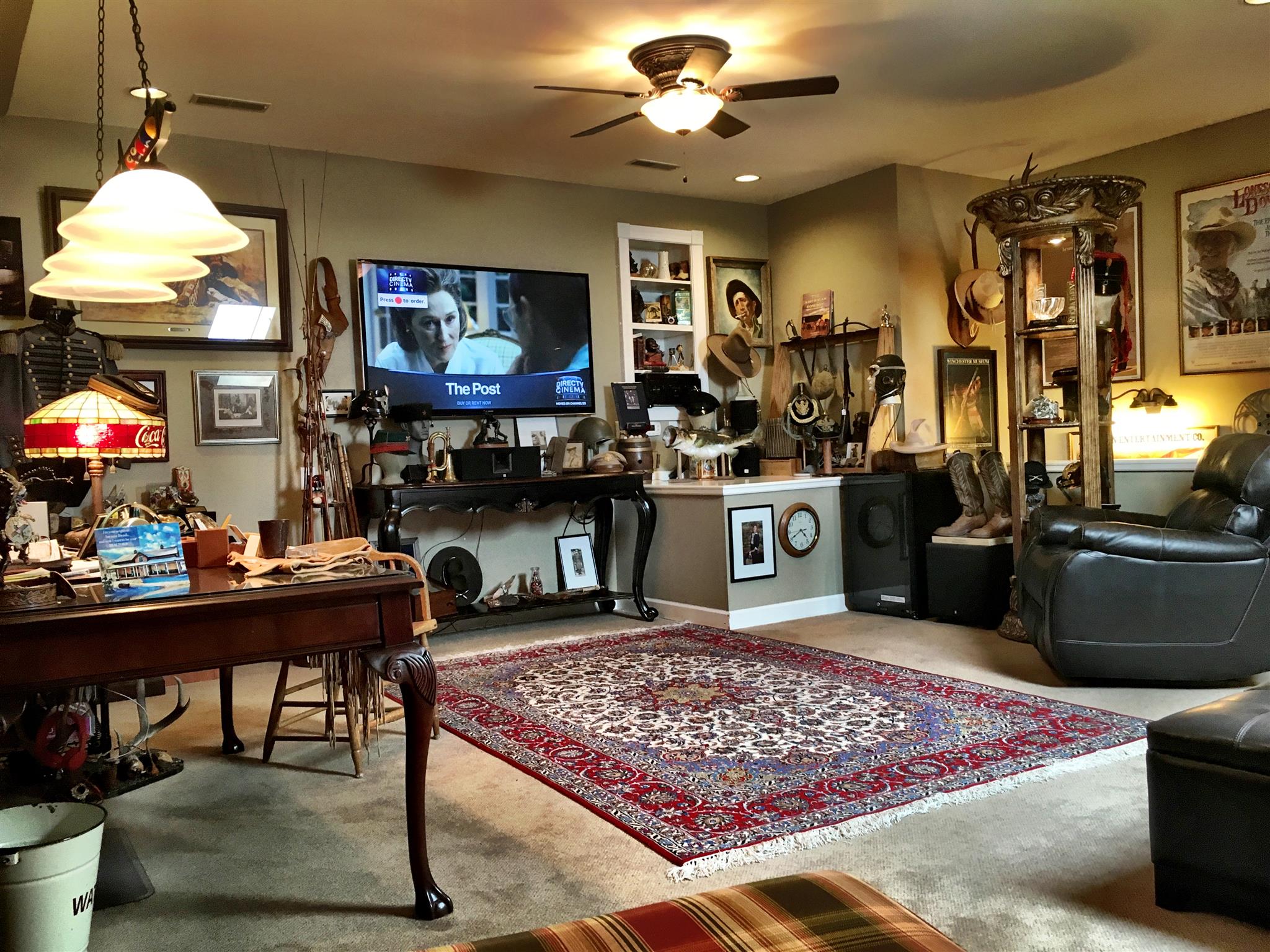 2186 H York Road Pleasant View, TN 37146 - Photo 22 of 30 a living room with lots of furniture and a flat screen tv