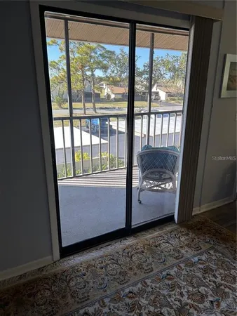 a view of a room with window