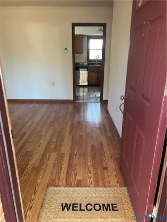 a view of an entryway