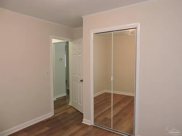 a view of wooden floor