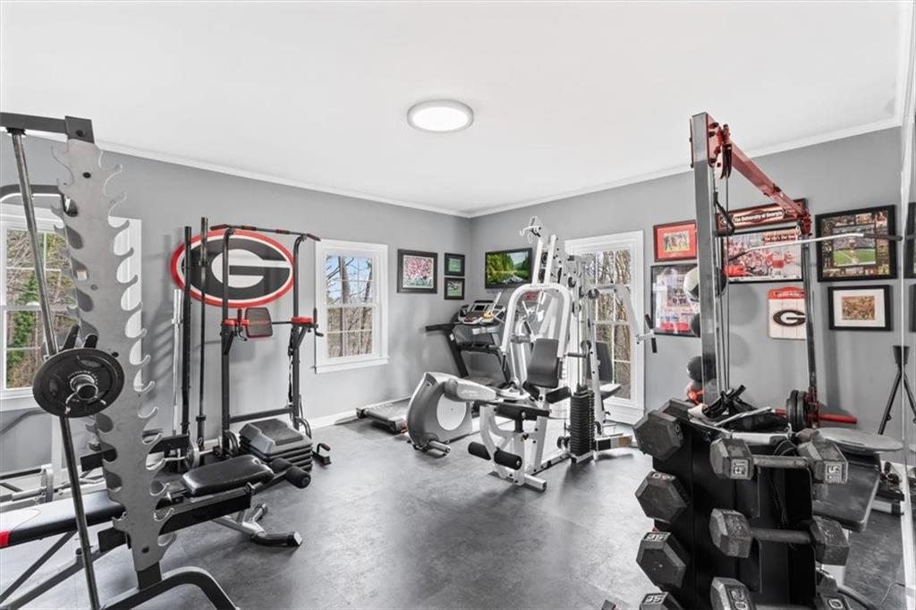 20 Pine Valley Road Rome, GA 30165 - Photo 17 of 36 a view of a room with gym equipment