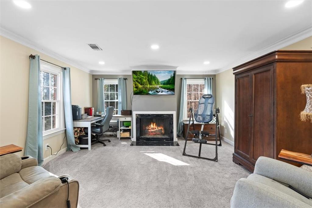 20 Pine Valley Road Rome, GA 30165 - Photo 19 of 36 a living room with furniture and a fireplace