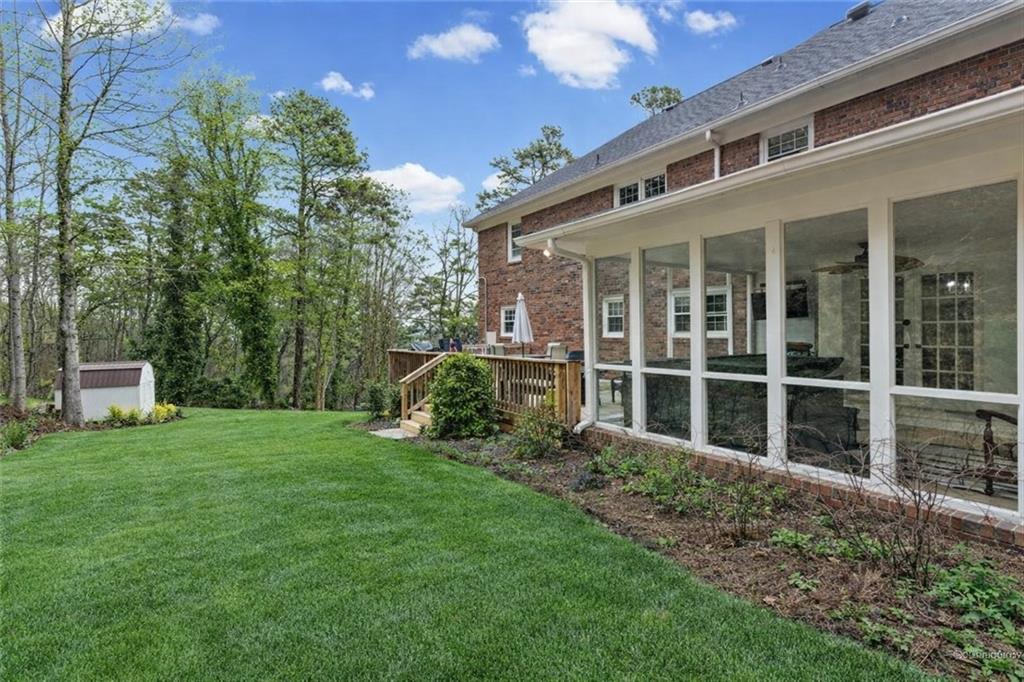 20 Pine Valley Road Rome, GA 30165 - Photo 2 of 36 a view of a house with backyard sitting area and garden