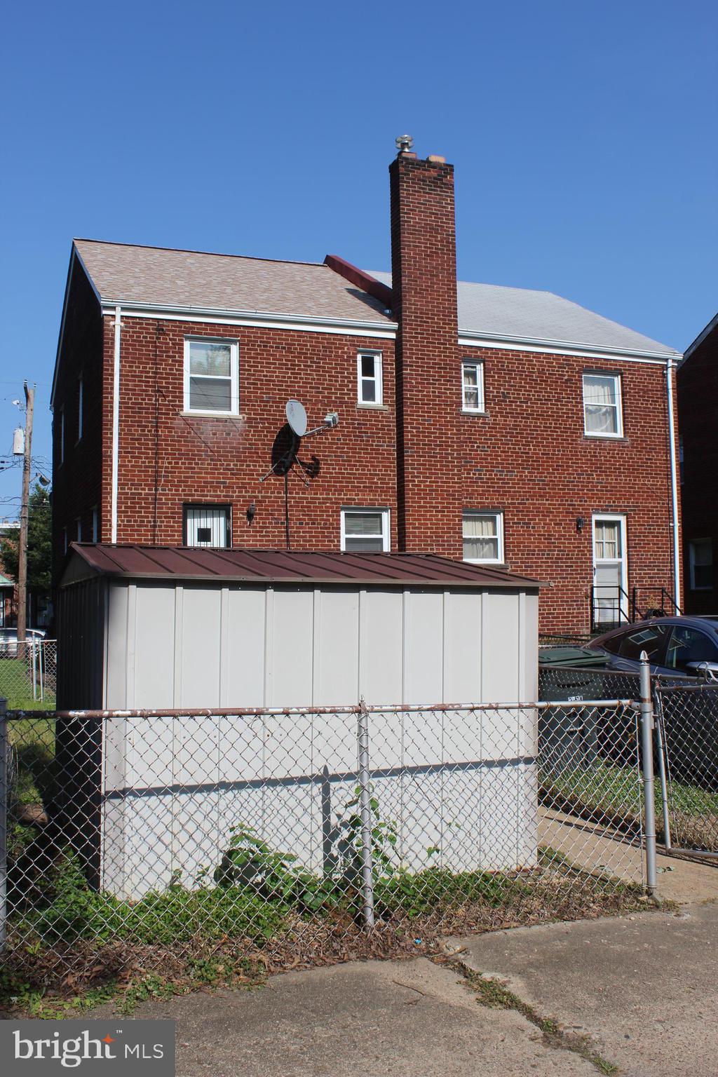 5006 Sargent Road Northeast Washington, DC 20017 - Photo 10 of 22 View from back of the house