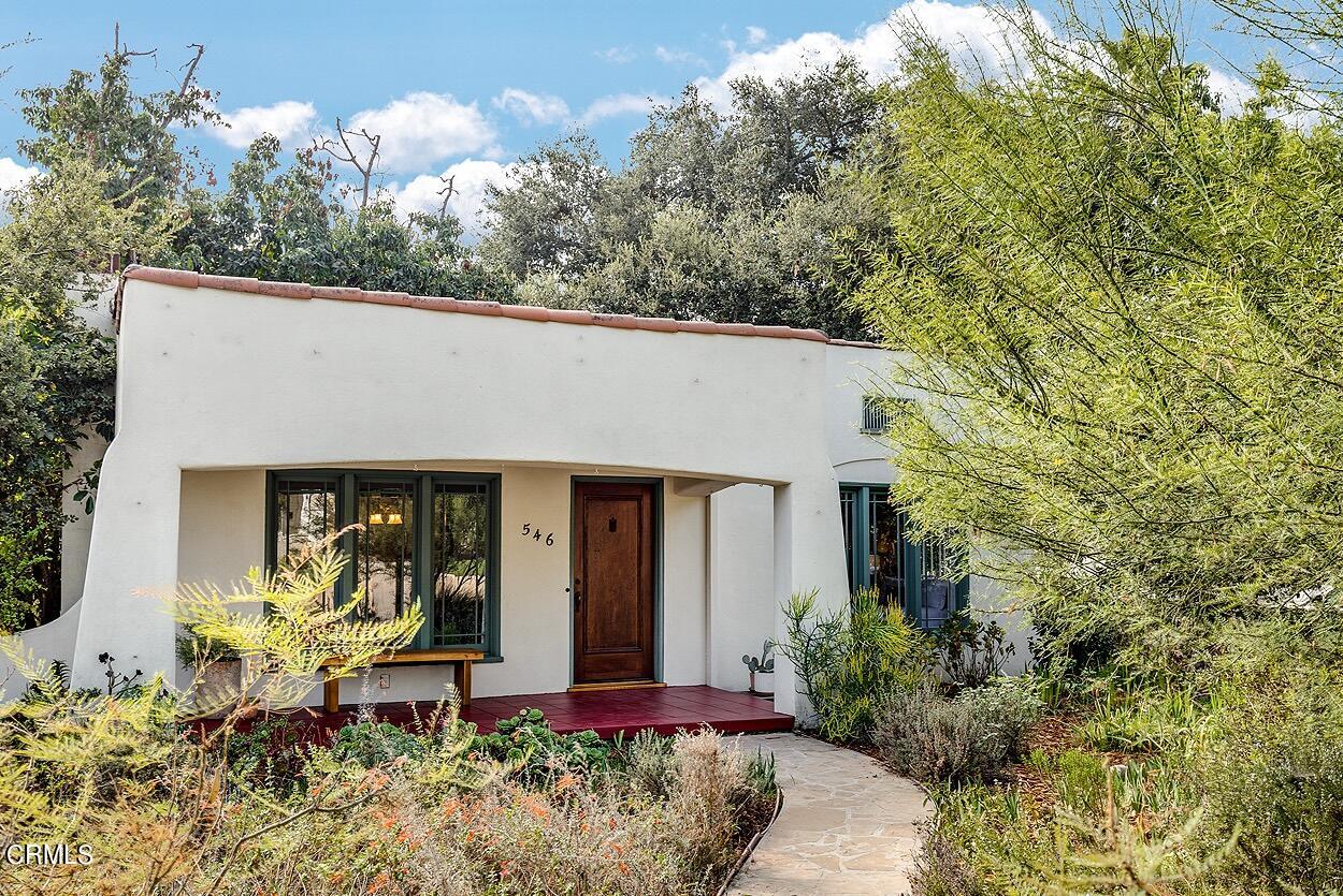 546 Douglas Street Pasadena, CA 91104 - Photo 1 of 36 a front view of a house with garden