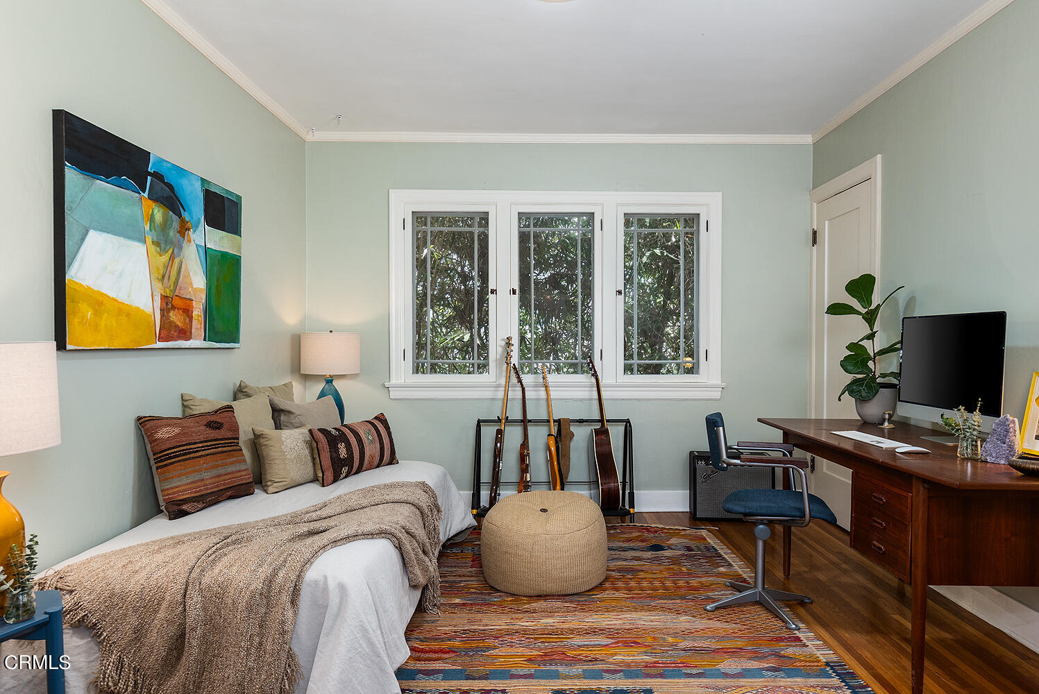 546 Douglas Street Pasadena, CA 91104 - Photo 19 of 36 a bedroom with furniture and a window
